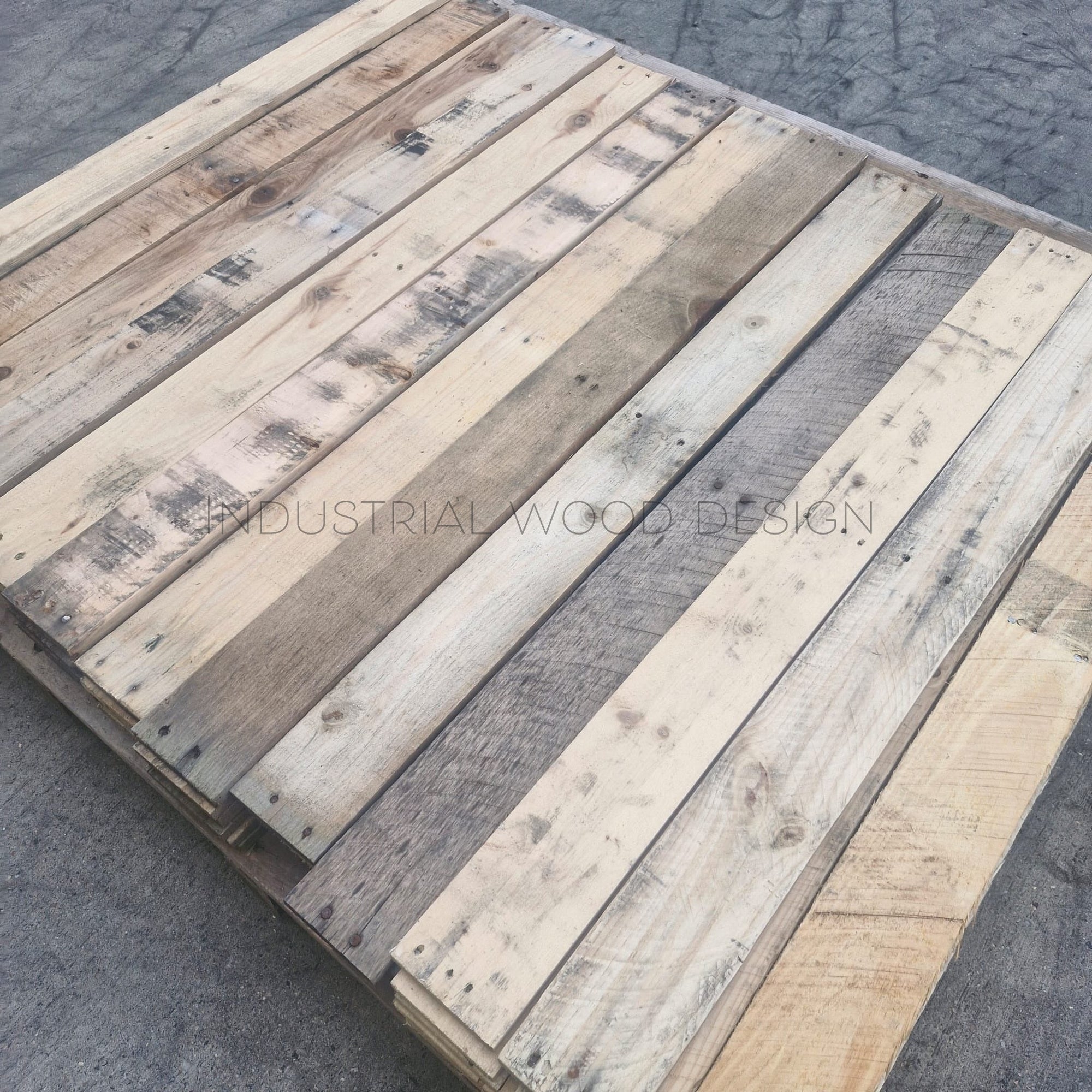 Sanded Reclaimed Pallet Boards