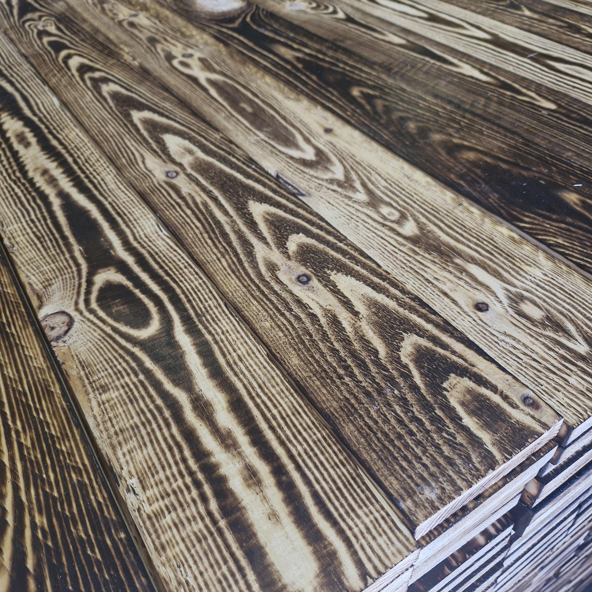 Scorched Wall Cladding